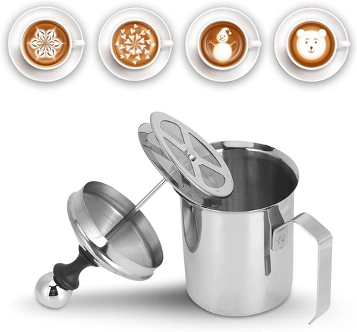 Milk frother 400ml 14oz - milk, frother,