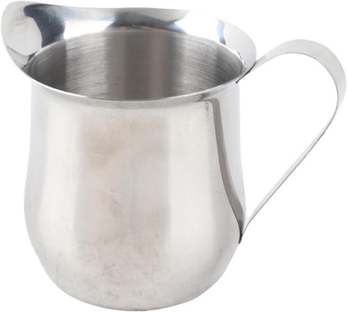 Stainl steel milk frothing - milk,