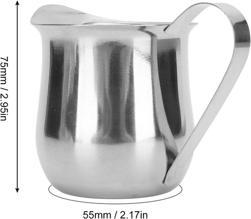 Milk frothing pitcher - pitcher,, 2oz