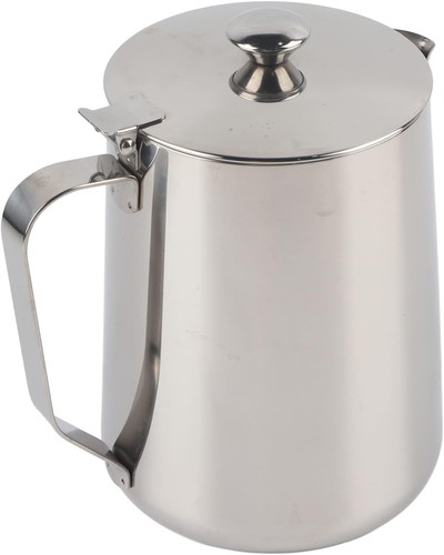 Milk frothing pitcher - pitcher, stainl