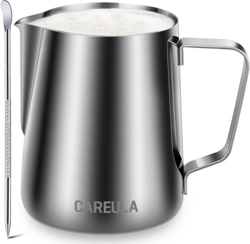 Milk frothing pitcher 12oz - milk,