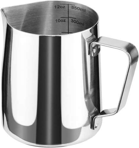 Stainless steel milk frothing - steel,