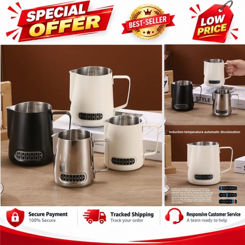 Stainless steel milk frother - milk,