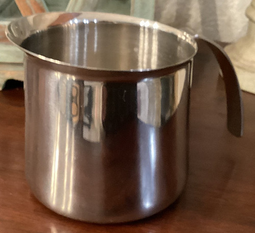 Krups frothing cup - cup, stainless