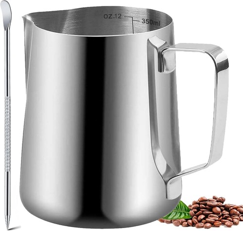 Milk frother cup 12oz - 12oz, (350ml)